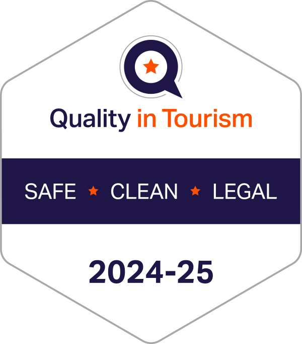 Quality in Tourism Award 2025 - Safe, Clean, Legal